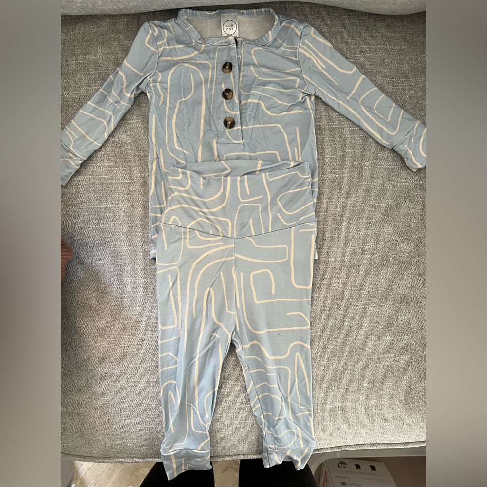 Lou Lou & Co two piece 3-6 mos
